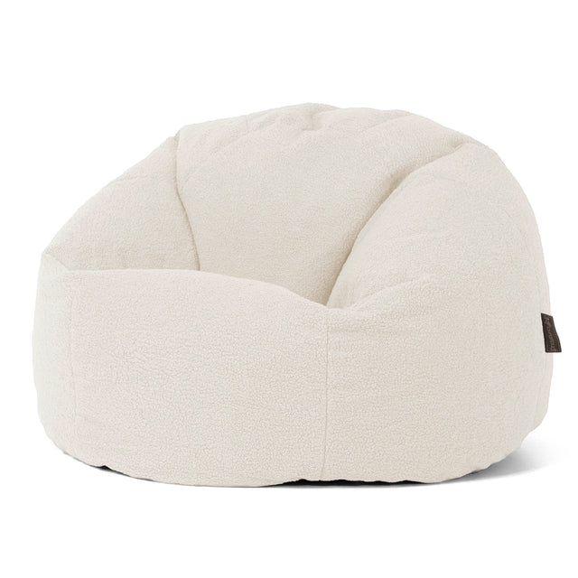 Poltrona Sacco 'Classico' - Bouclé Avorio 01