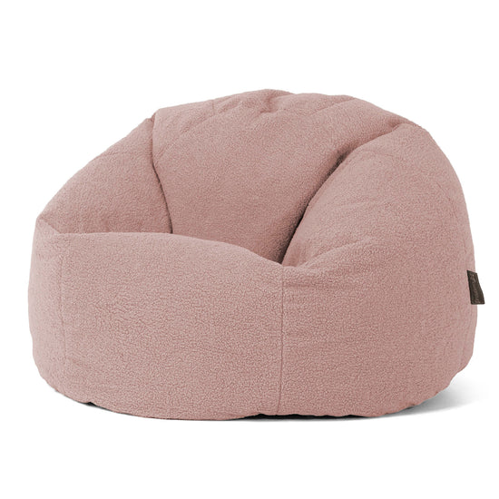 Poltrona Sacco 'Classico' - Bouclé Rosa 01