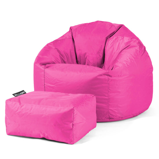 Poltrona Sacco 'Classico' - SmartCanvas™ Rosa Ciliegia 02