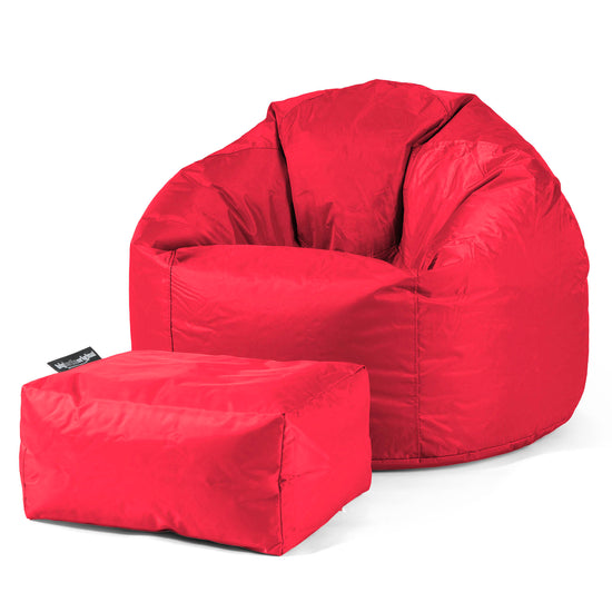 Poltrona Sacco 'Classico' - SmartCanvas™ Rosso 02