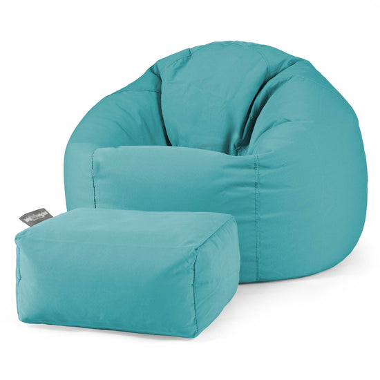 Poltrona Sacco 'Classico' SoleiStorm™ Ultra 2000 h+ - Olefina Acqua 02