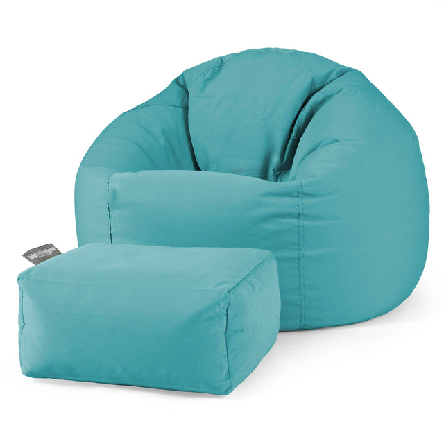 Poltrona Sacco 'Classico' SoleiStorm™ Ultra 2000 h+ - Olefina Acqua 02