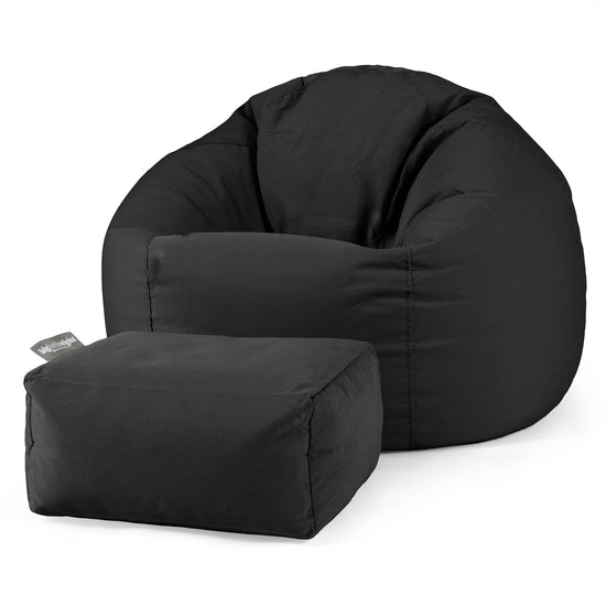 Poltrona Sacco 'Classico' SoleiStorm™ Ultra 2000 h+ - Olefina Nero 02