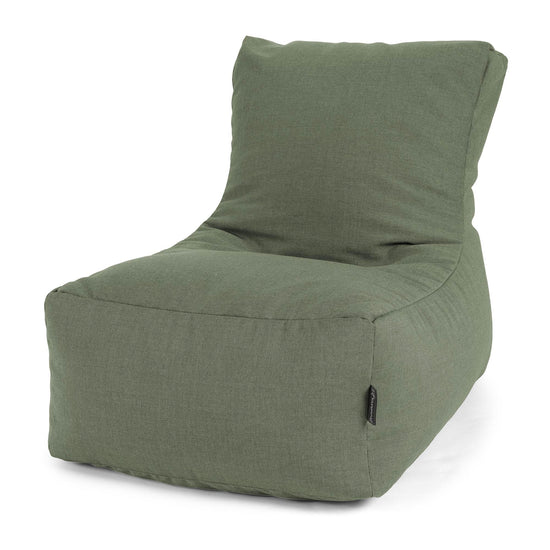 Pouf Lettino Prendisole Esterno - Sunbrella Oliva 01