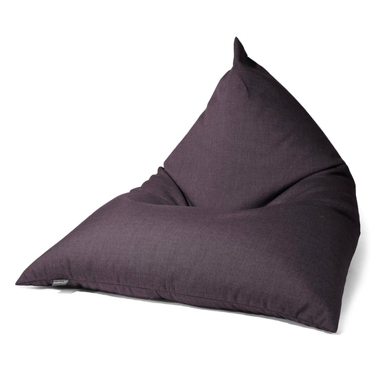Pouf Poltrona Sacco Relax, Sedia Esterno - Sunbrella Navy 01