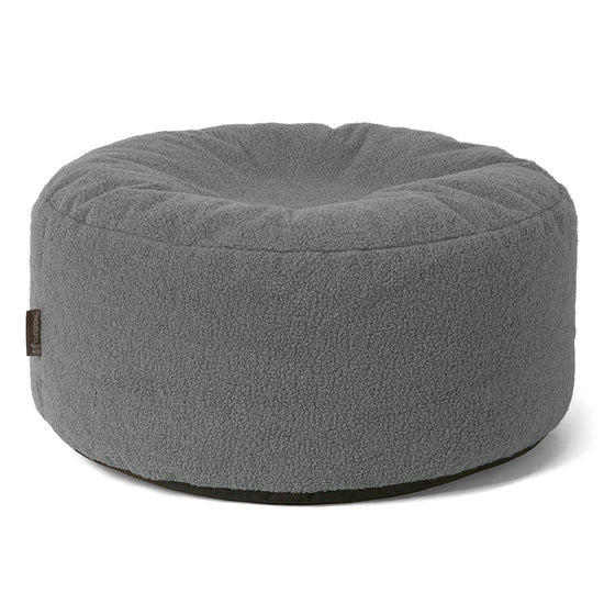 Pouf Rotondo - Bouclé Grigio 01