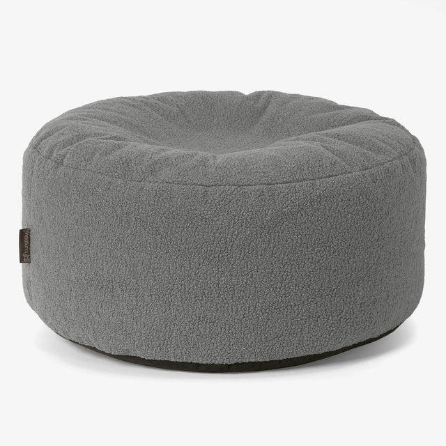 Pouf Rotondo - Bouclé Grigio 01