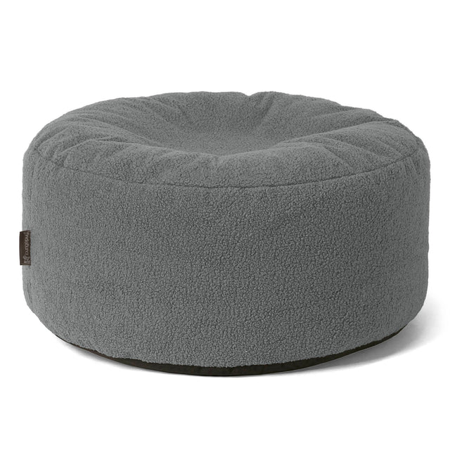 Pouf Rotondo - Bouclé Grigio 01