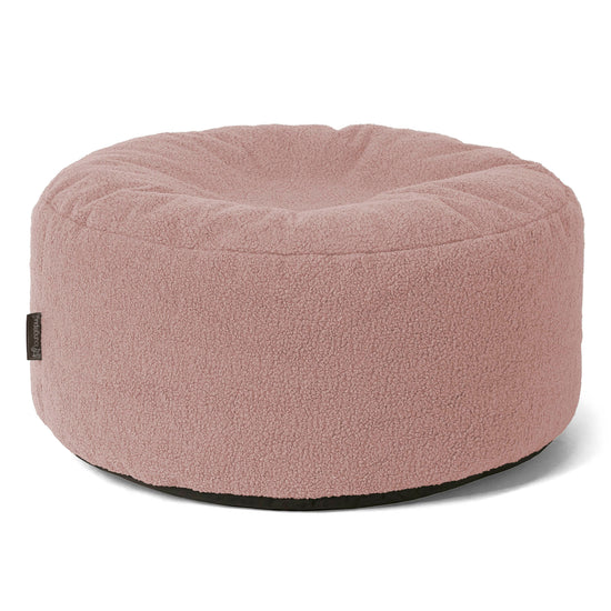 Pouf Rotondo - Bouclé Rosa 01