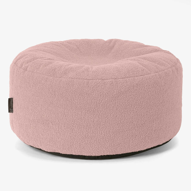 Pouf Rotondo - Bouclé Rosa 01