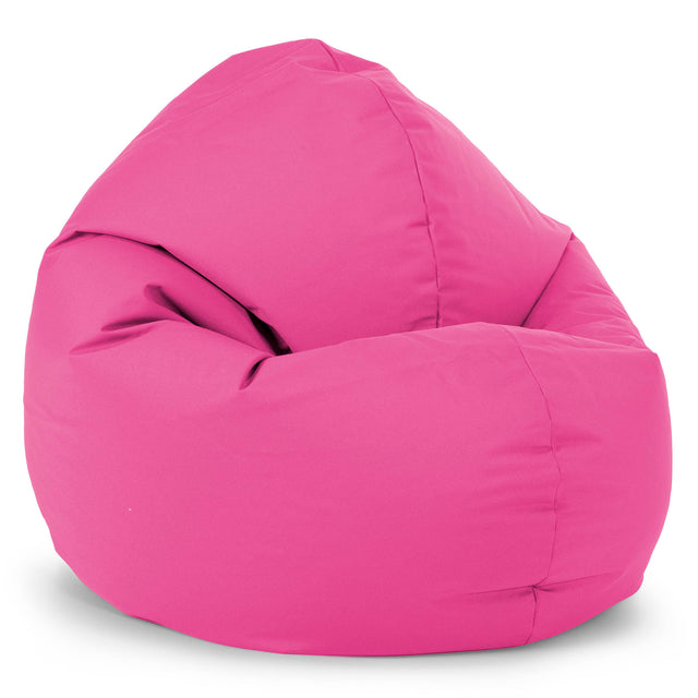 Sedia Pouf Sacco per Adulti Flexforma - Facile da Pulire per Esterni Rosa 01