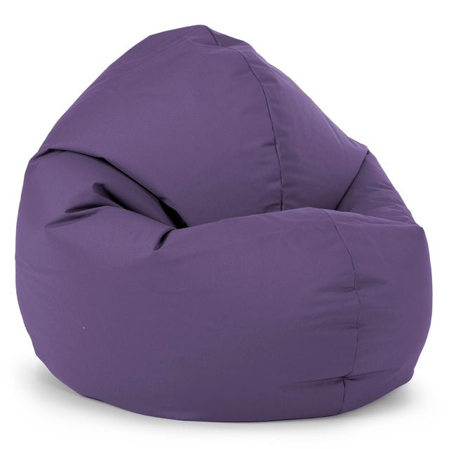 Sedia Pouf Sacco per Adulti Flexforma - Facile da Pulire per Esterni Viola 01