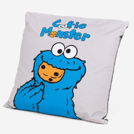 Fodera per Cuscino 47 x 47cm - Cookie Monster Grigio 02