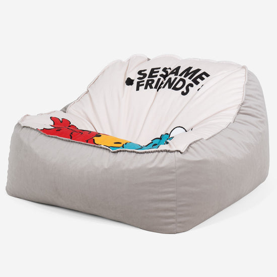 Sedia Pouf Sacco Sloucher - Sesame Friends 01