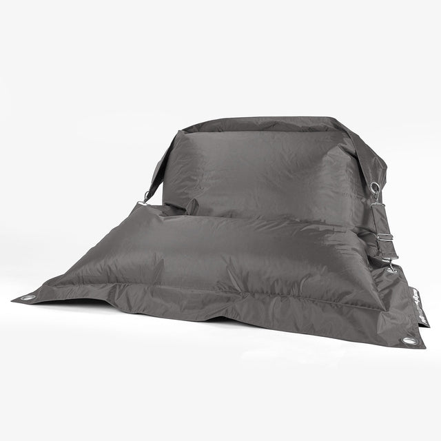 Cuscino Pouf Sacco XL - SmartCanvas™ Grafite 01