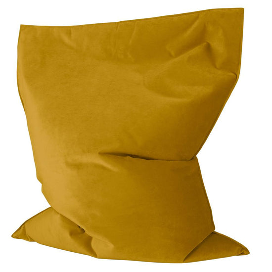 LOUNGE PUG, Cuscino Pouf Sacco Junior, Velluto - Oro