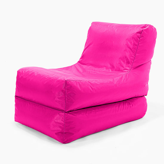 SmartCanvas™ Poltrona Sacco Lounge da Esterno - Rosa Ciliegia 03
