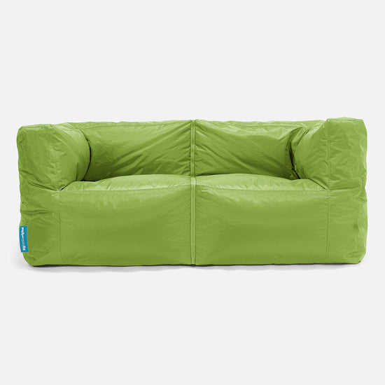 SmartCanvas™ Pouf Divano da Esterno 2 pezzi - Lime 01