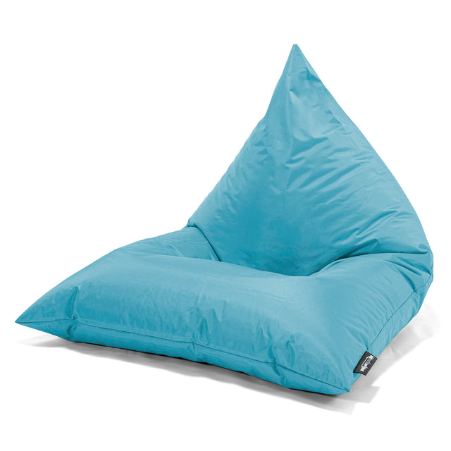 Pouf Poltrona Sacco Relax, Sedia - SmartCanvas™ Acqua 01