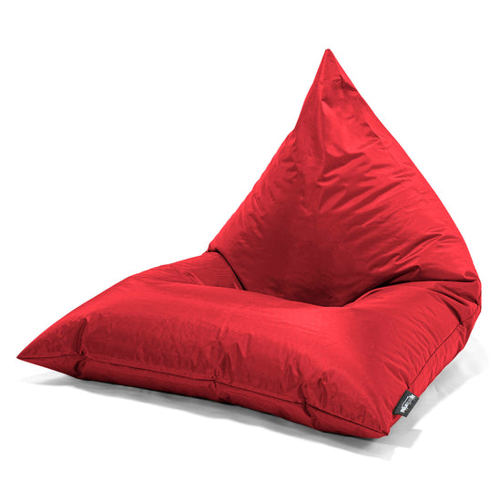 Pouf Poltrona Sacco Relax, Sedia - SmartCanvas™ Rosso 01