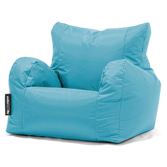 Pouf Poltrona Sacco - SmartCanvas™ Acqua 01