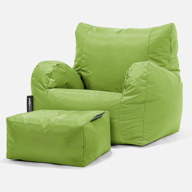 Pouf Poltrona Sacco - SmartCanvas™ Lime 02