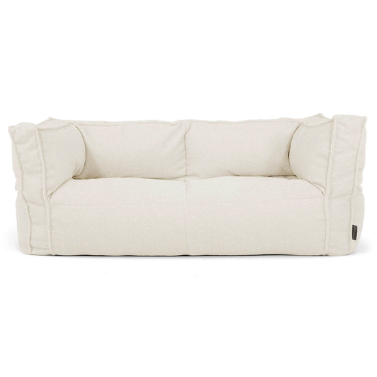 Albert Pouf Divano 2 posti - Bouclé Avorio_01