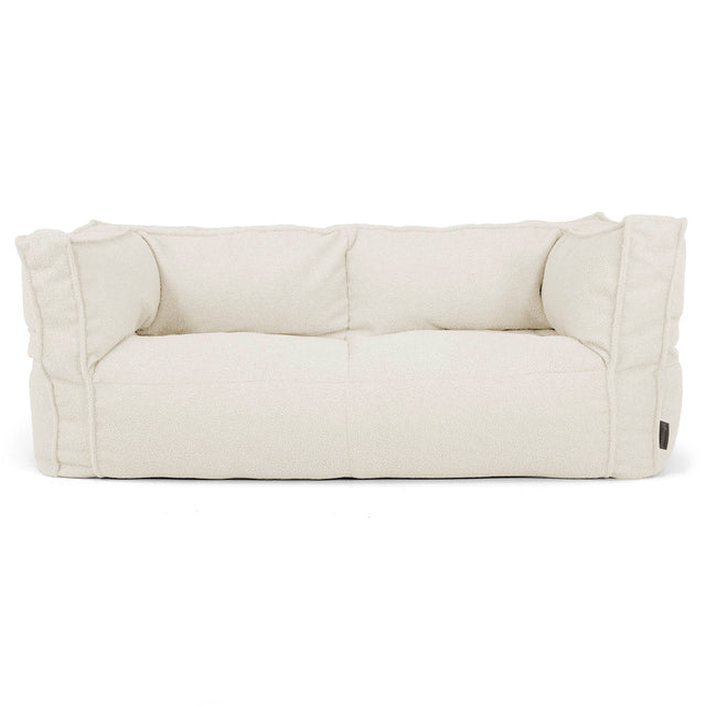 Albert Pouf Divano 2 posti - Bouclé Avorio_01