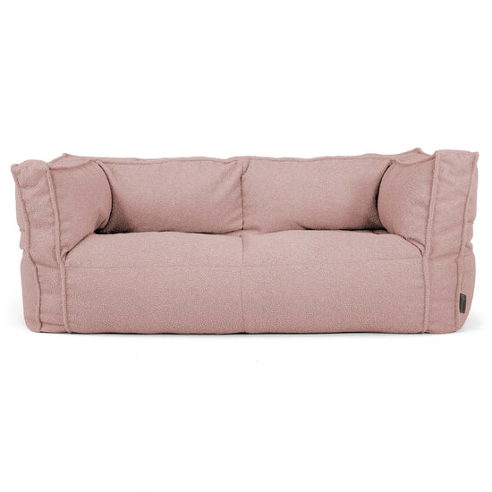 Albert Pouf Divano 2 posti - Bouclé Rosa_01