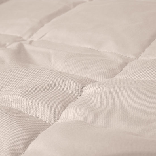 Coperta Ponderata per Adulti - Cotone Panna / Visone 04