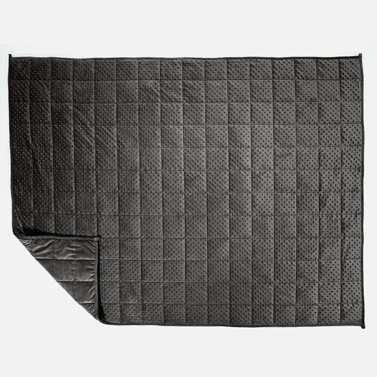 Coperta Ponderata per Adulti - Minky Dot Grigio 03
