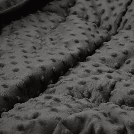 Coperta Ponderata per Adulti - Minky Dot Grigio 04