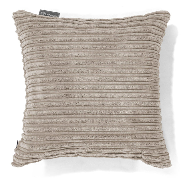 Cuscino 47 x 47cm - Velluto a Coste Visone 01