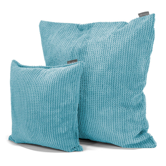 Cuscino 47 x 47cm - Pompon Egeo Blu 02