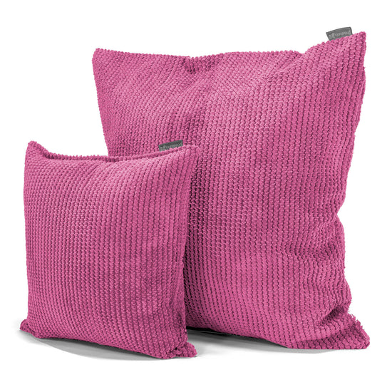 Cuscino 47 x 47cm - Pompon Rosa 02