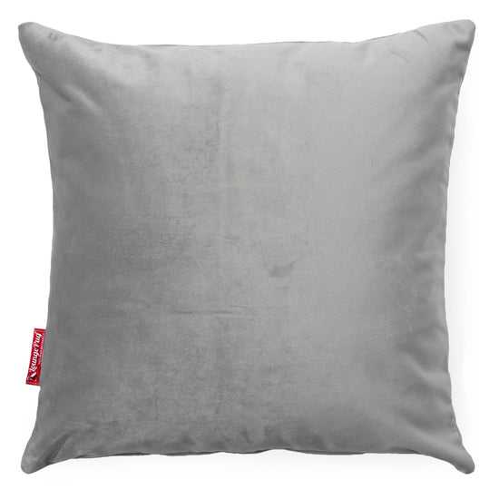 Cuscino 47 x 47cm - Velluto Argento 01