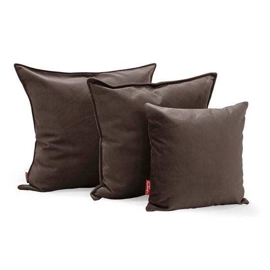 Cuscino 47 x 47cm - Velluto Espresso 02