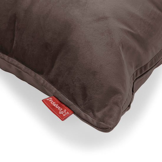 Cuscino 47 x 47cm - Velluto Espresso 03