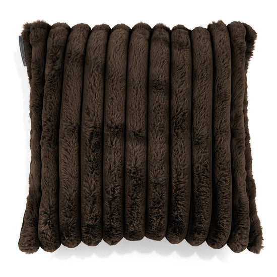 Fodera per Cuscino 47 x 47cm - Velluto Felpato Ultra Morbido Zibellino 01