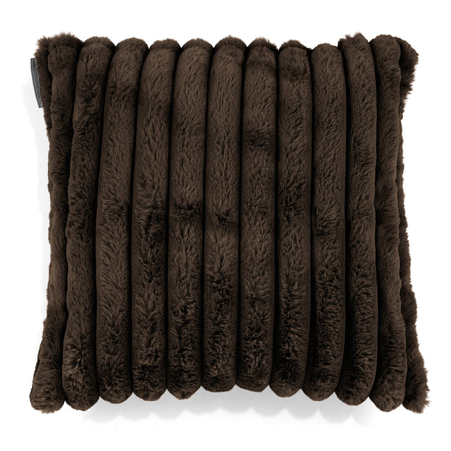 Fodera per Cuscino 47 x 47cm - Velluto Felpato Ultra Morbido Zibellino 01