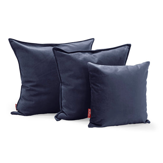 Cuscino 47 x 47cm - Velluto Navy 02
