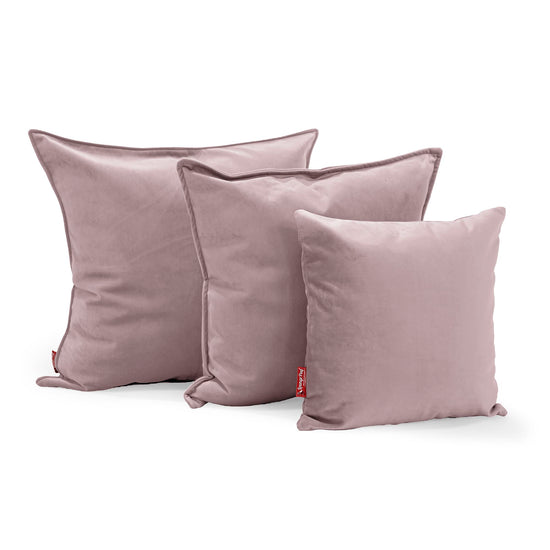 Cuscino 47 x 47cm - Velluto Rosa 02