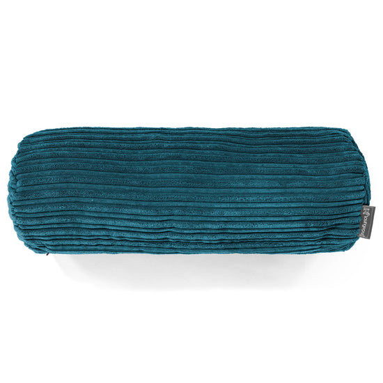 Cuscino a Rullo 20 x 55cm - Velluto a Coste Tiglio 02