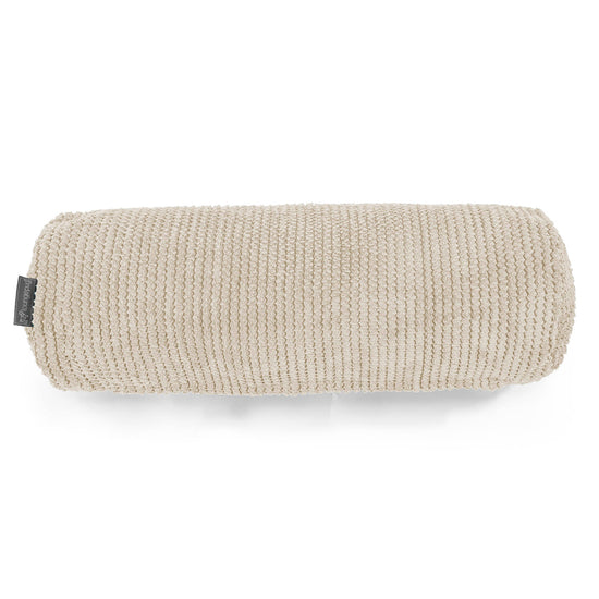 Cuscino a Rullo 20 x 55cm - Pompon Panna 02