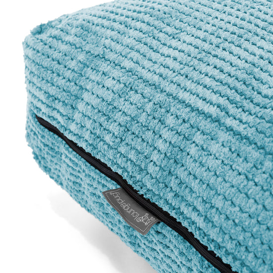 Cuscino da Pavimento - Pompon Egeo Blu 02