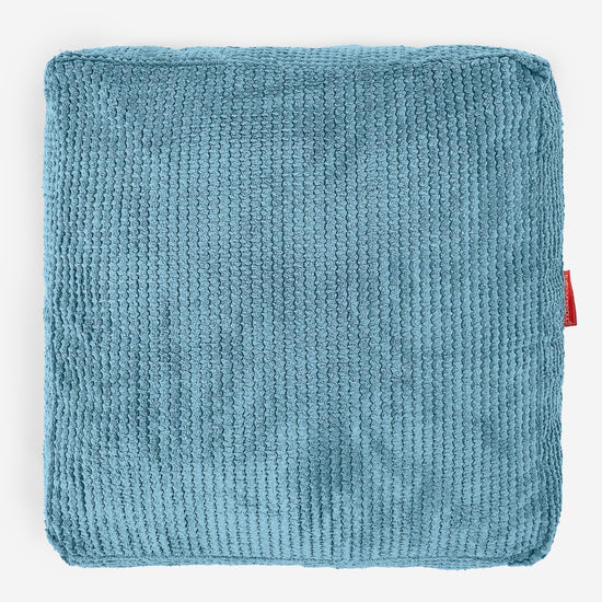 Cuscino da Pavimento - Pompon Egeo Blu 03