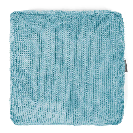 Cuscino da Pavimento - Pompon Egeo Blu 03
