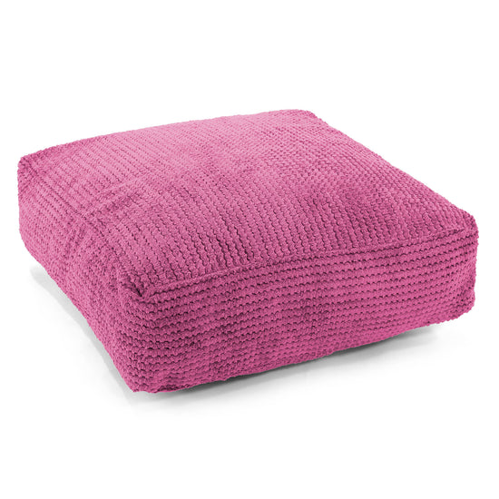 Cuscino da Pavimento - Pompon Rosa 01