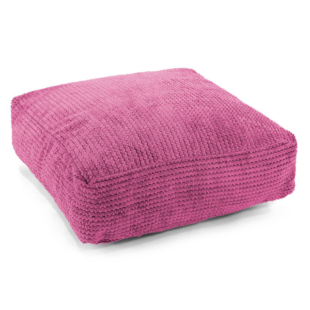 Cuscino da Pavimento - Pompon Rosa 01