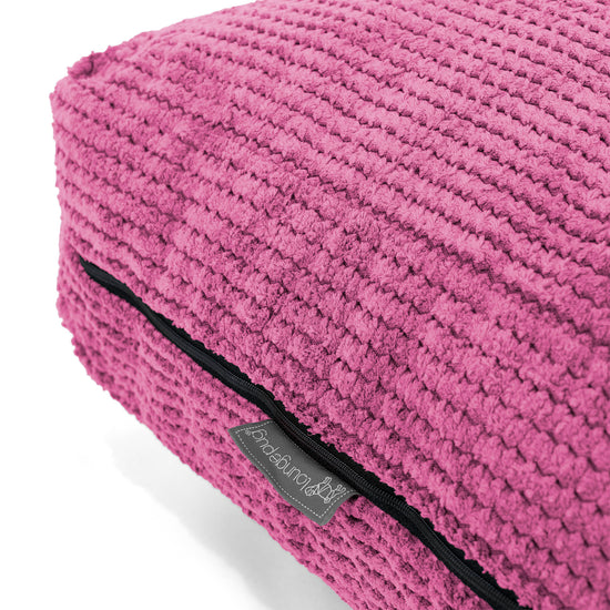 Cuscino da Pavimento - Pompon Rosa 02